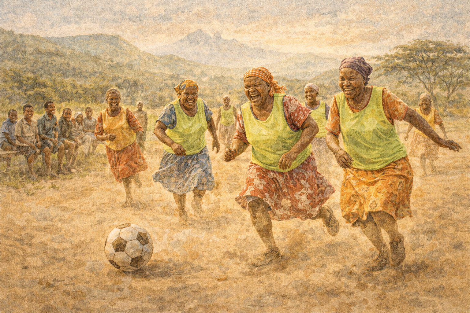 Kenya, Kenia Die Großmütter von Nyeri, die schneller laufen als die Teenager