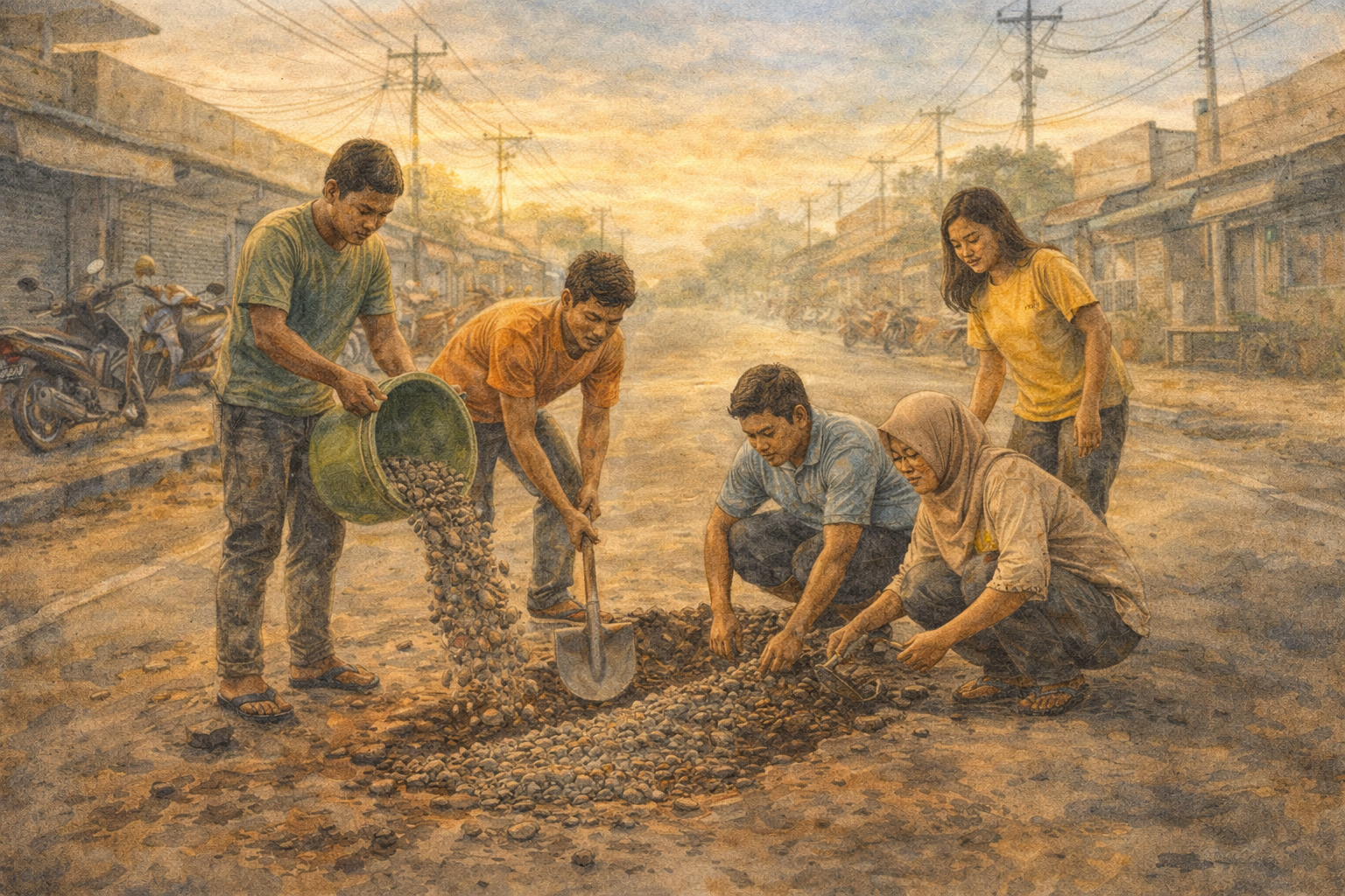 Indonesia, The Young People of Bekasi Fix Their City Themselves