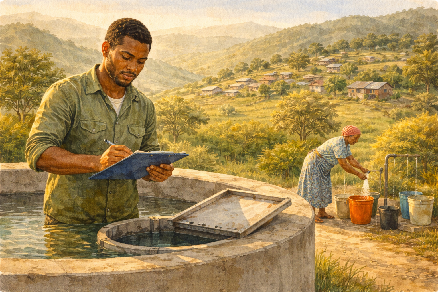 South Africa, Südafrika 32 Freiwillige und ein kaputter Wasserhahn verändern das Eastern Cape