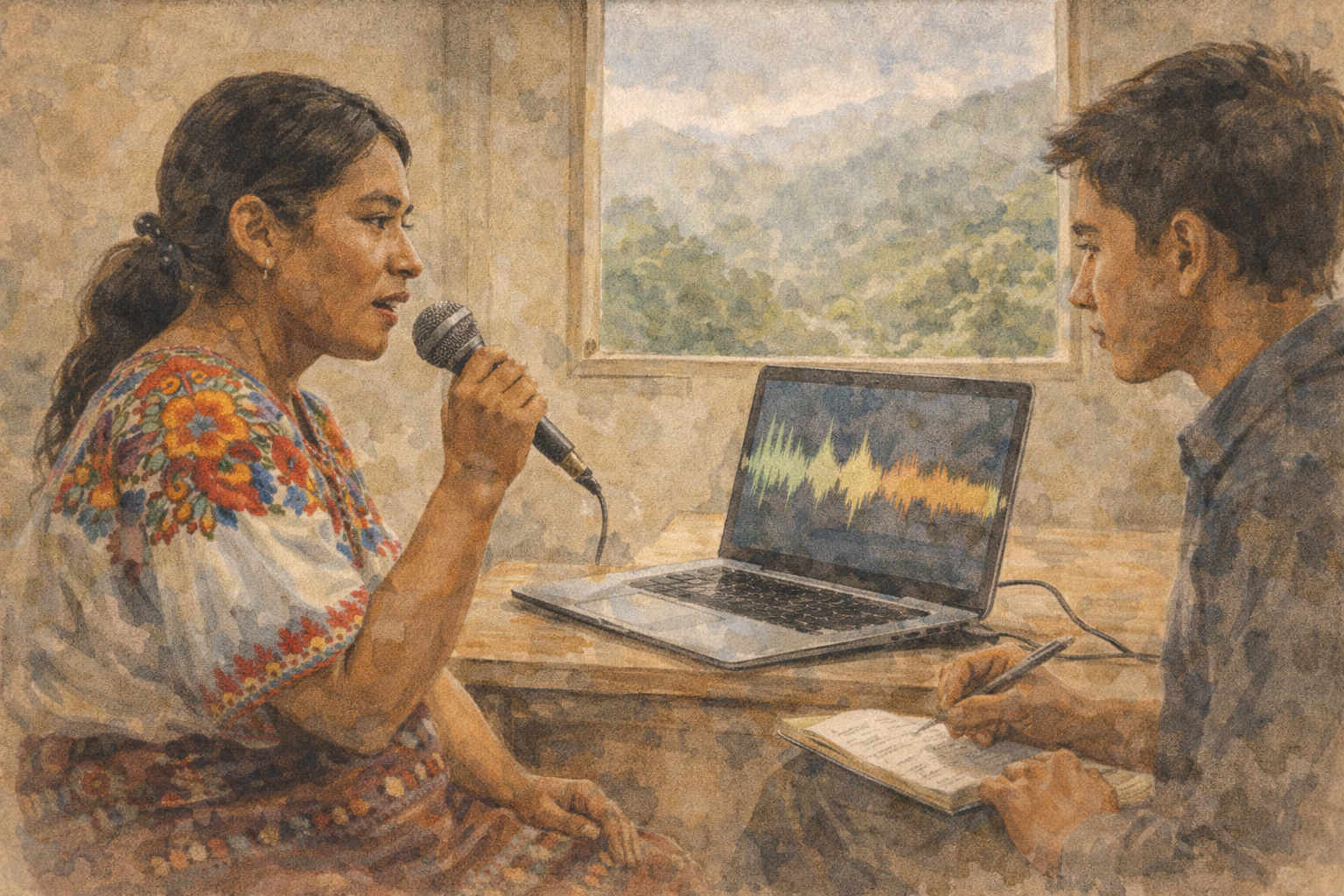 Mexiko, Eine KI lernt Tsotsil